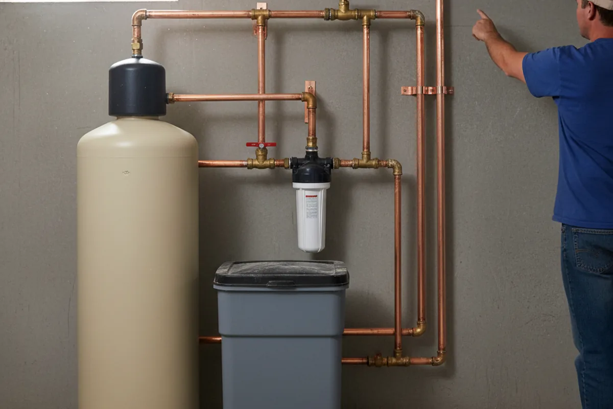 Whole-house water treatment system installed in Harvard